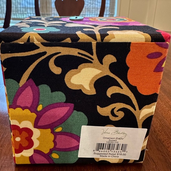 Suzani Vera Bradley Holiday Ornament - Picture 3 of 7